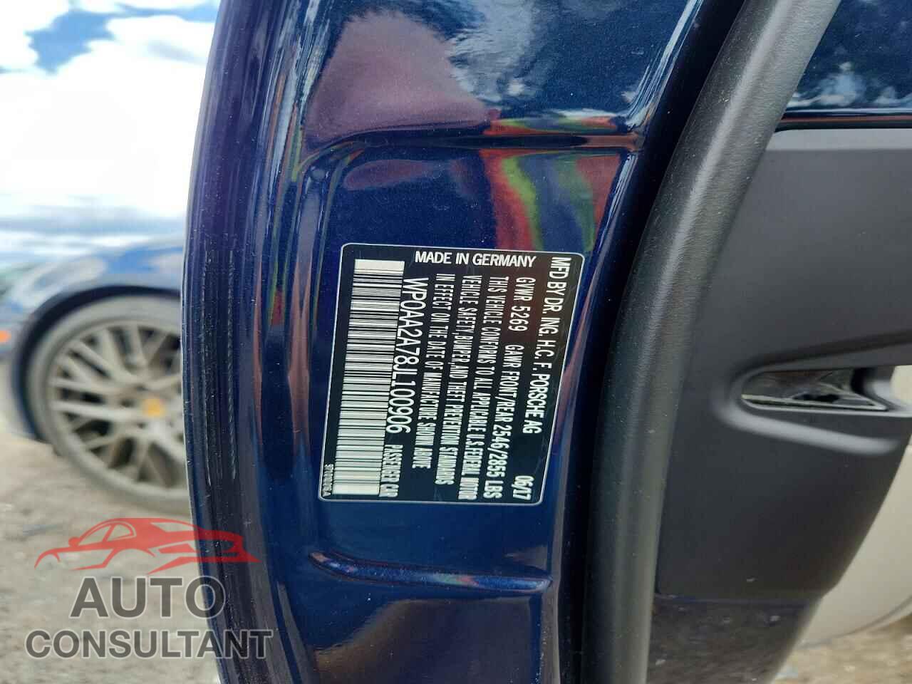 PORSCHE PANAMERA 2018 - WP0AA2A78JL100906
