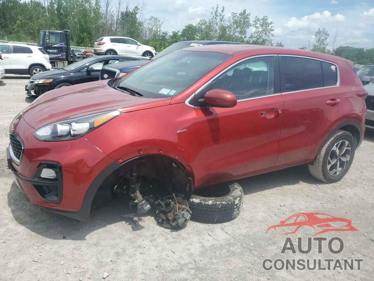 KIA SPORTAGE 2022 - KNDPMCAC7N7000914