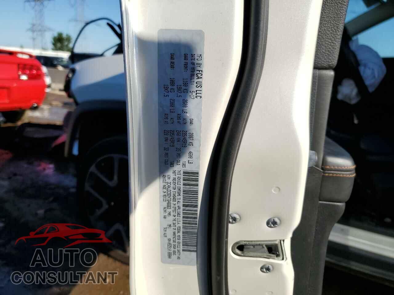 JEEP COMPASS 2017 - 3C4NJDCB2HT646663