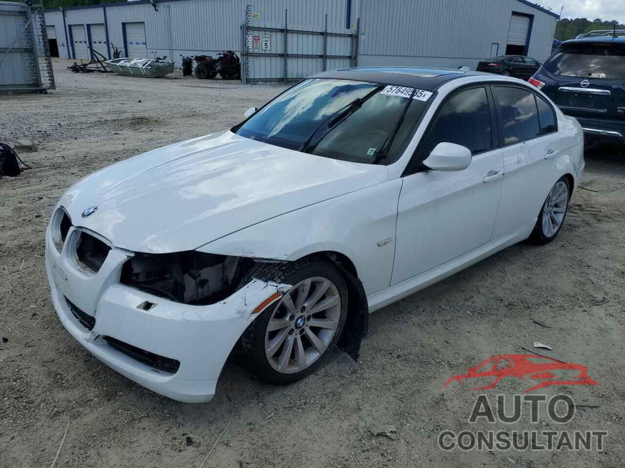 BMW 3 SERIES 2011 - WBAPK7C55BA973541