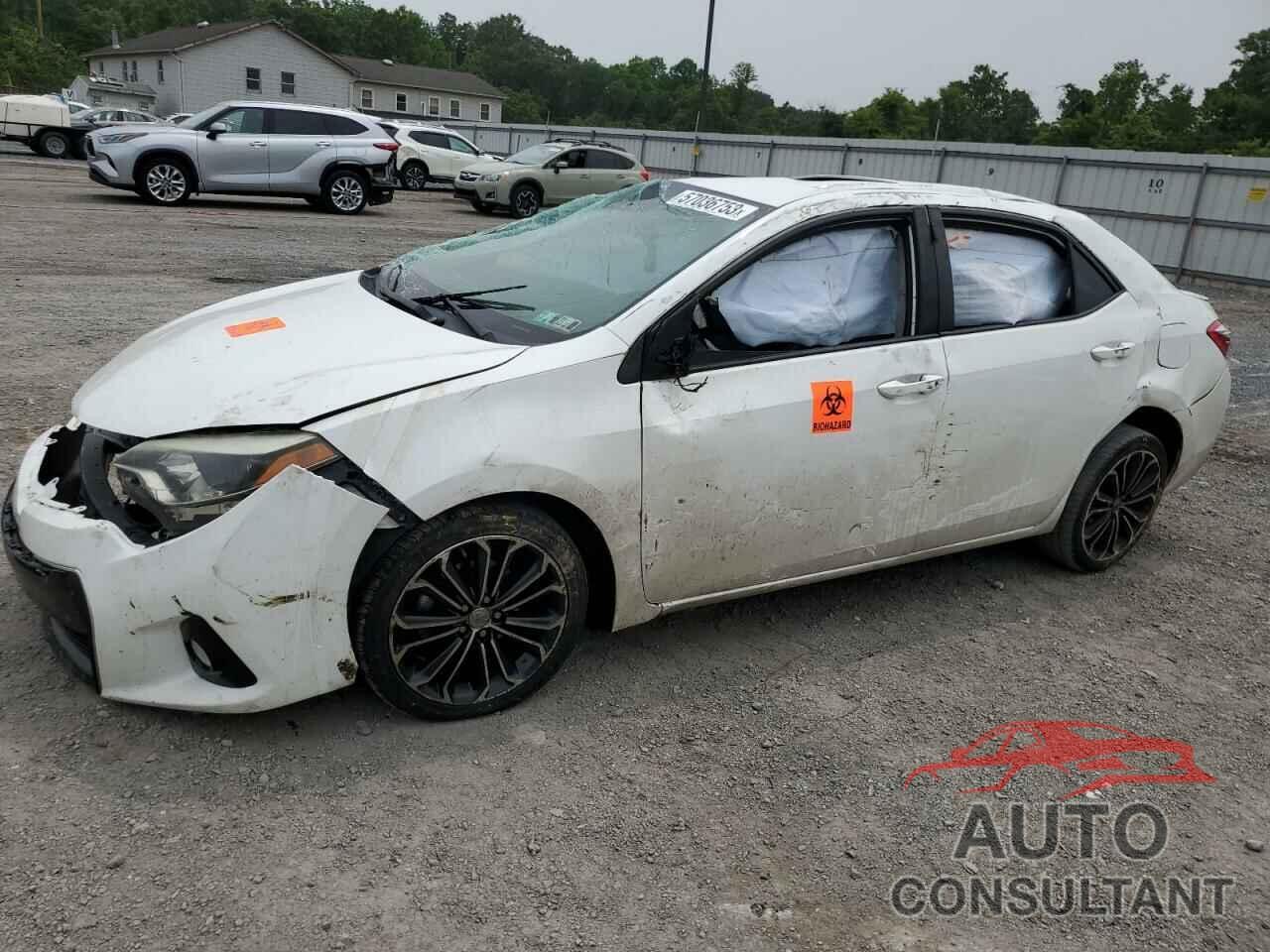 TOYOTA COROLLA 2016 - 2T1BURHE8GC593446