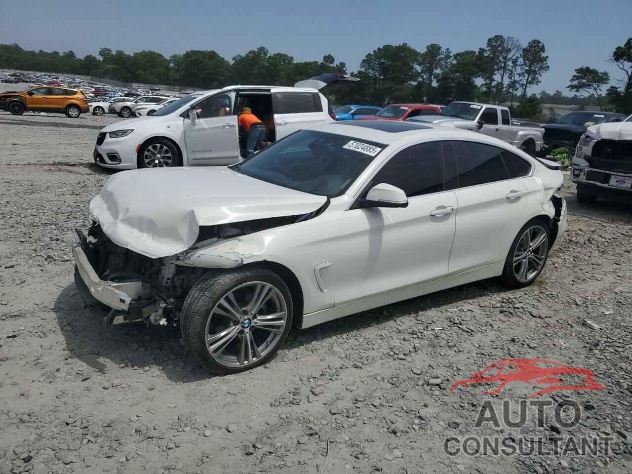 BMW 4 SERIES 2017 - WBA4F7C50HG786639