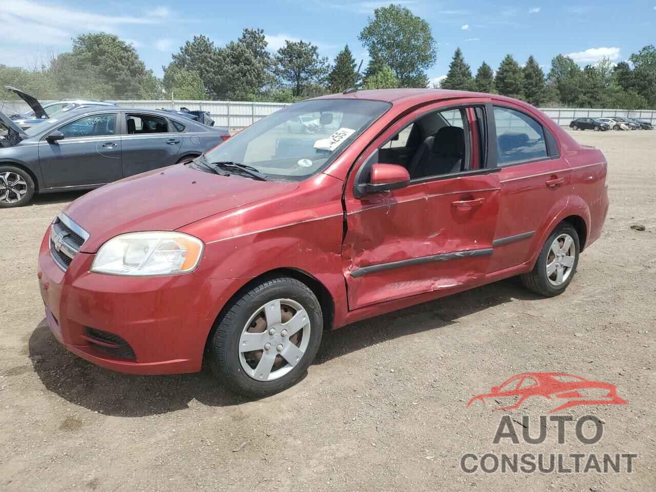 CHEVROLET AVEO 2010 - KL1TD5DE6AB082334