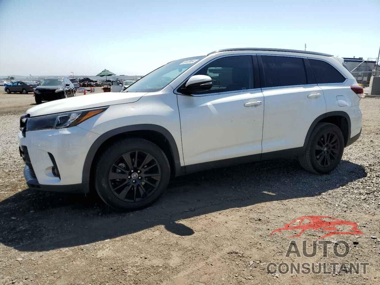 TOYOTA HIGHLANDER 2019 - 5TDKZRFHXKS569812