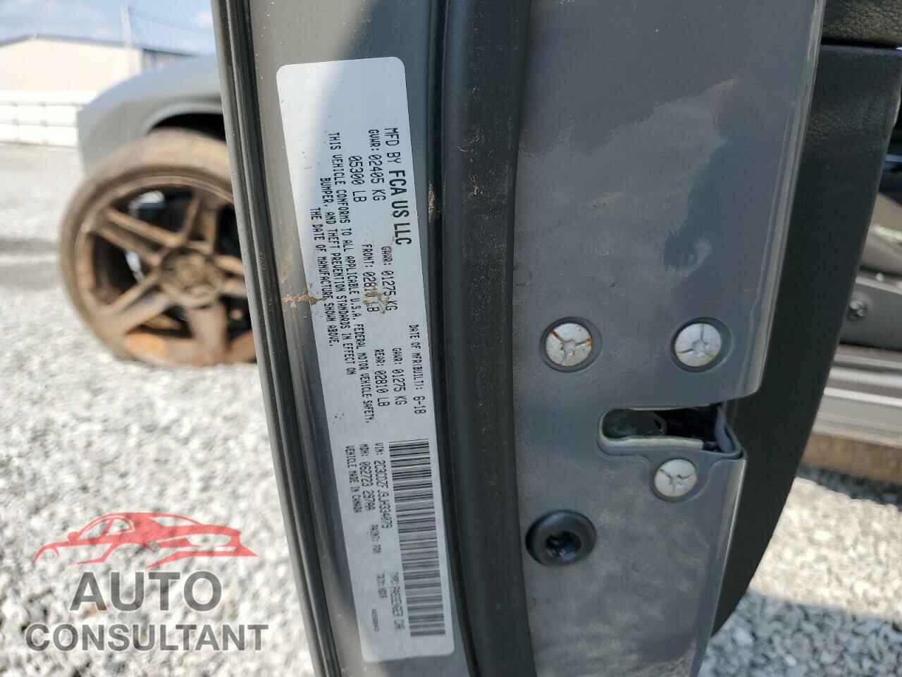 DODGE CHALLENGER 2018 - 2C3CDZFJ9JH334079