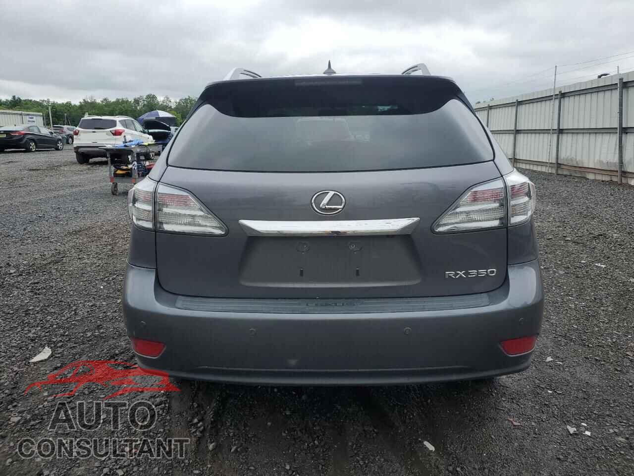 LEXUS RX350 2012 - 2T2BK1BA0CC128789