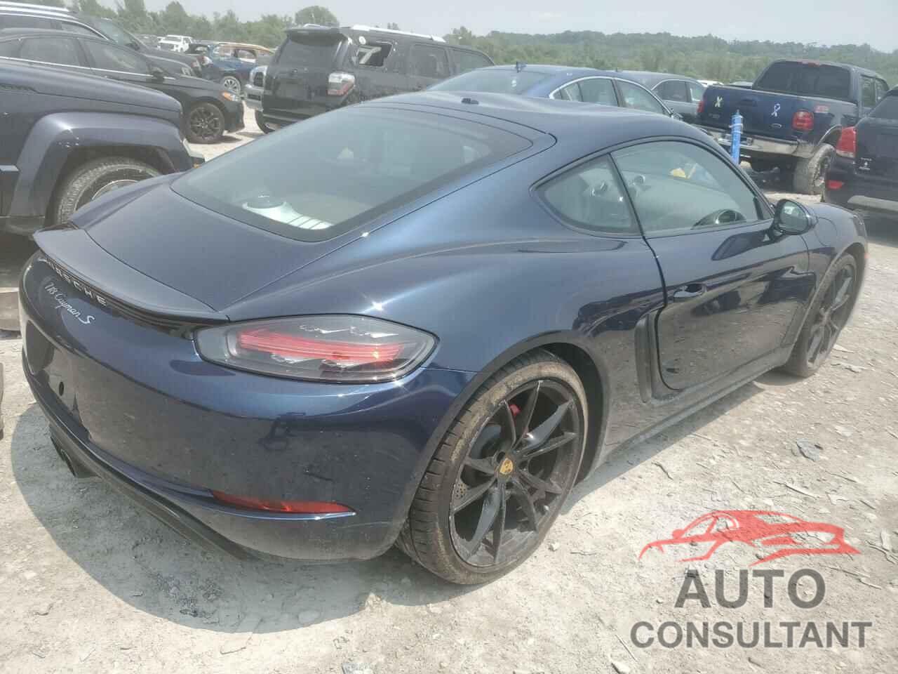 PORSCHE CAYMAN 2018 - WP0AB2A82JK278791