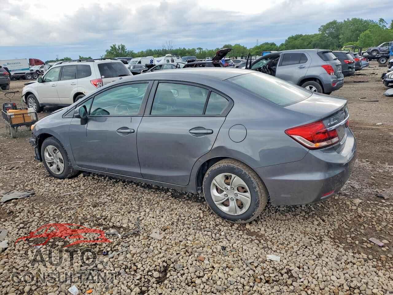 HONDA CIVIC 2013 - 19XFB2F50DE083509