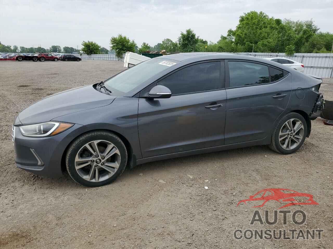 HYUNDAI ELANTRA 2017 - KMHD84LF2HU098823