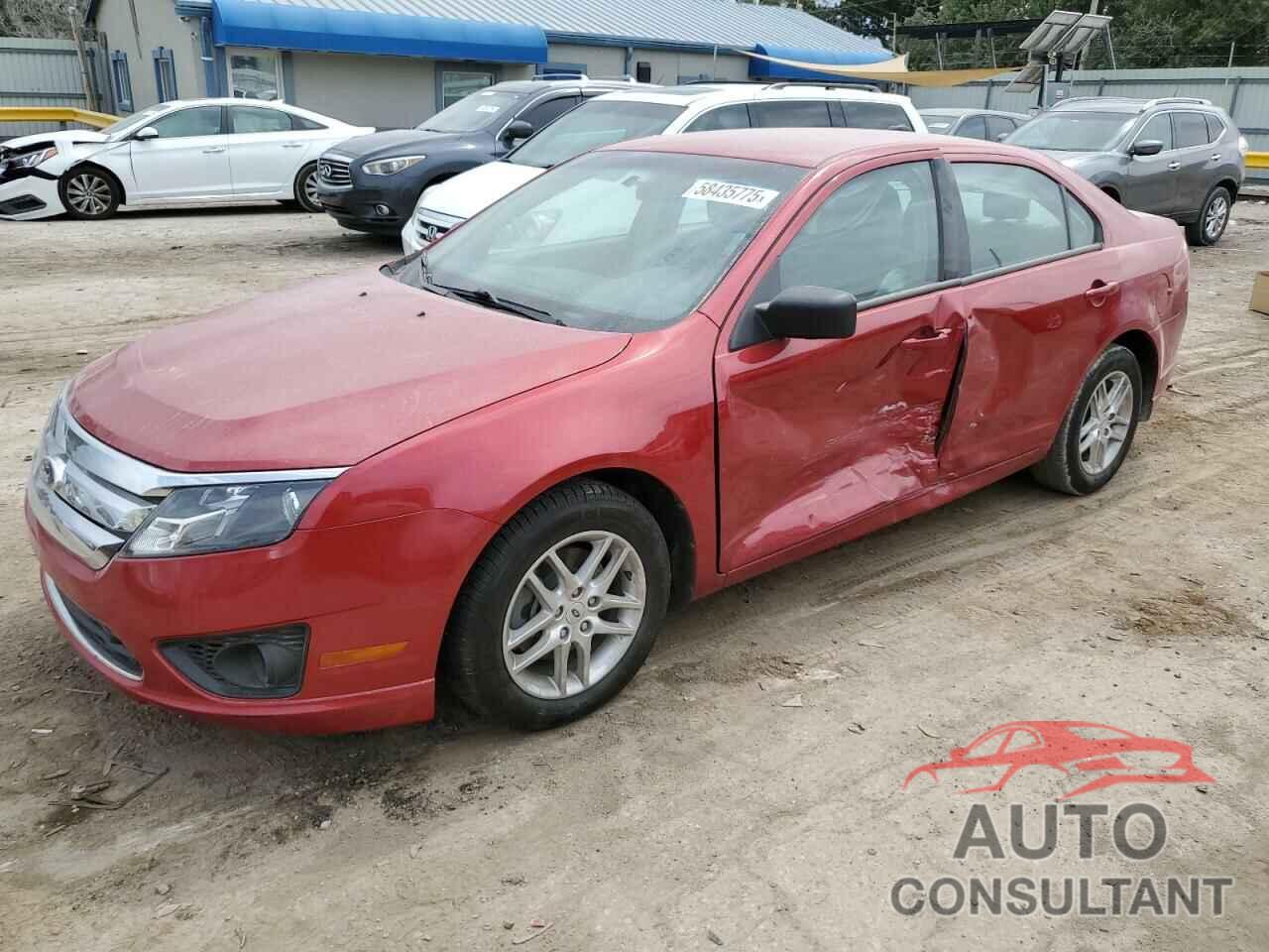 FORD FUSION 2012 - 3FAHP0GA6CR428453