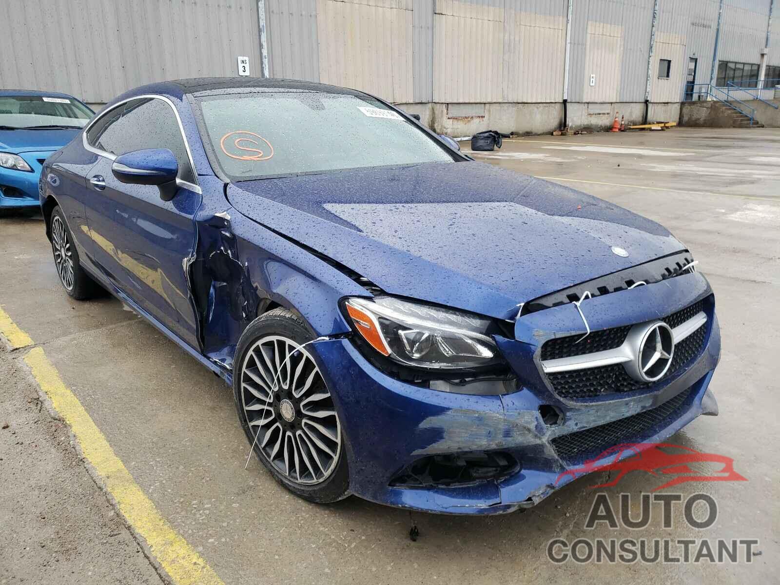 MERCEDES-BENZ C CLASS 2017 - WDDWJ4KB3HF339069