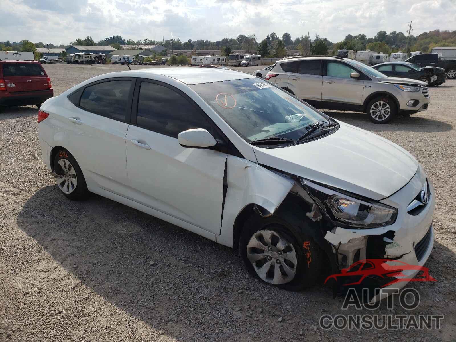 HYUNDAI ACCENT 2016 - KMHCT4AE7GU974241