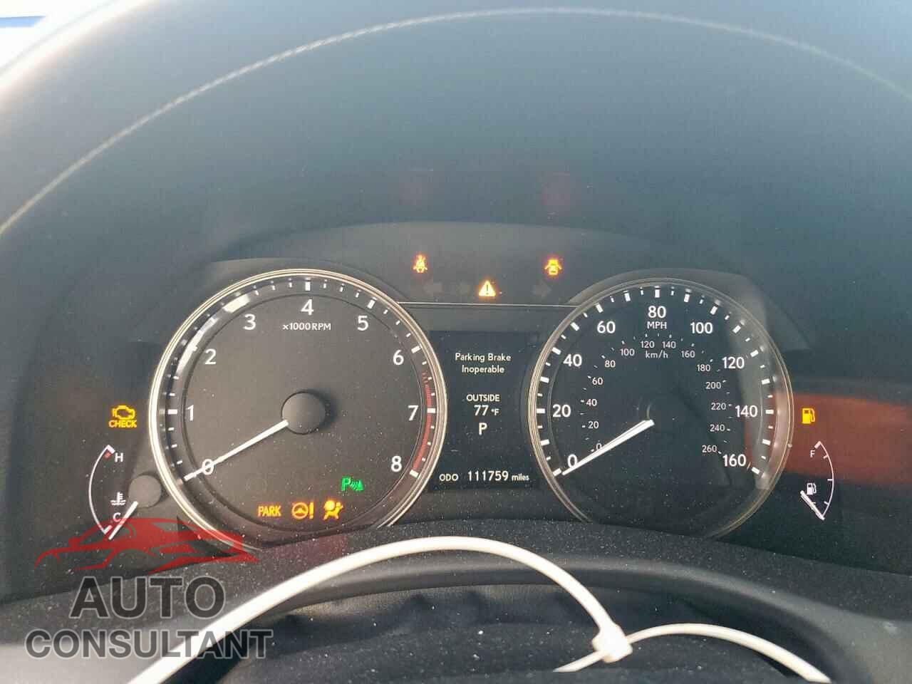 LEXUS GS350 2014 - JTHBE1BL9E5033031