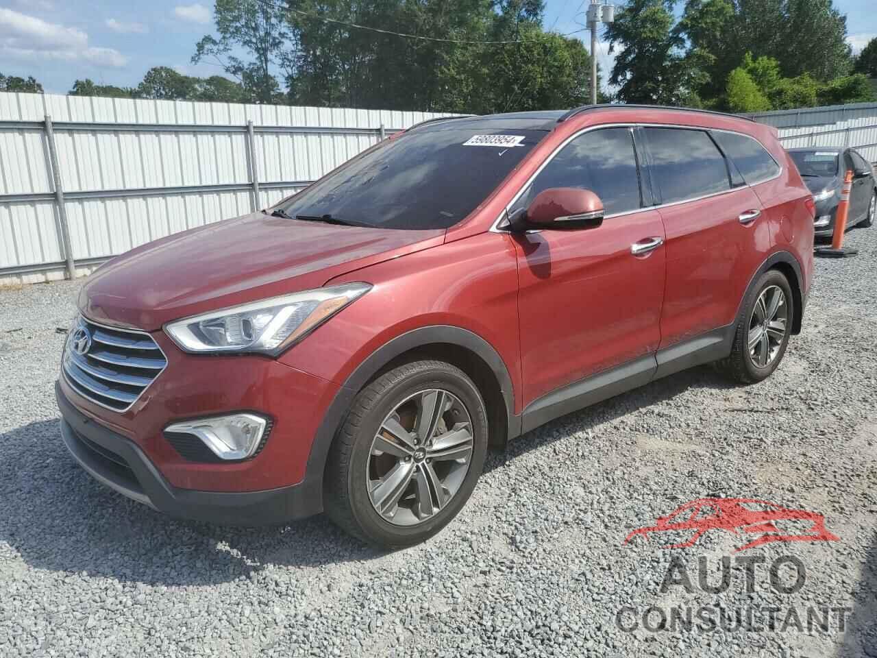 HYUNDAI SANTA FE 2016 - KM8SR4HF7GU145470