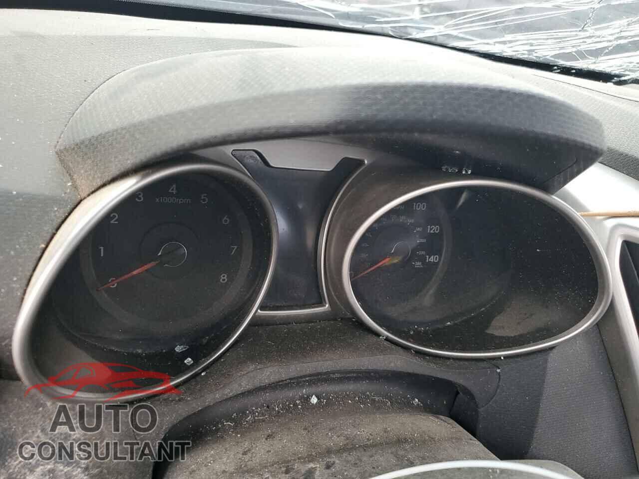 HYUNDAI VELOSTER 2012 - KMHTC6AD2CU043871
