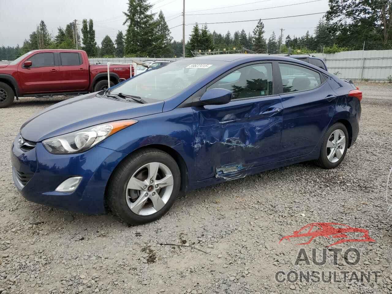 HYUNDAI ELANTRA 2013 - KMHDH4AE9DU740068