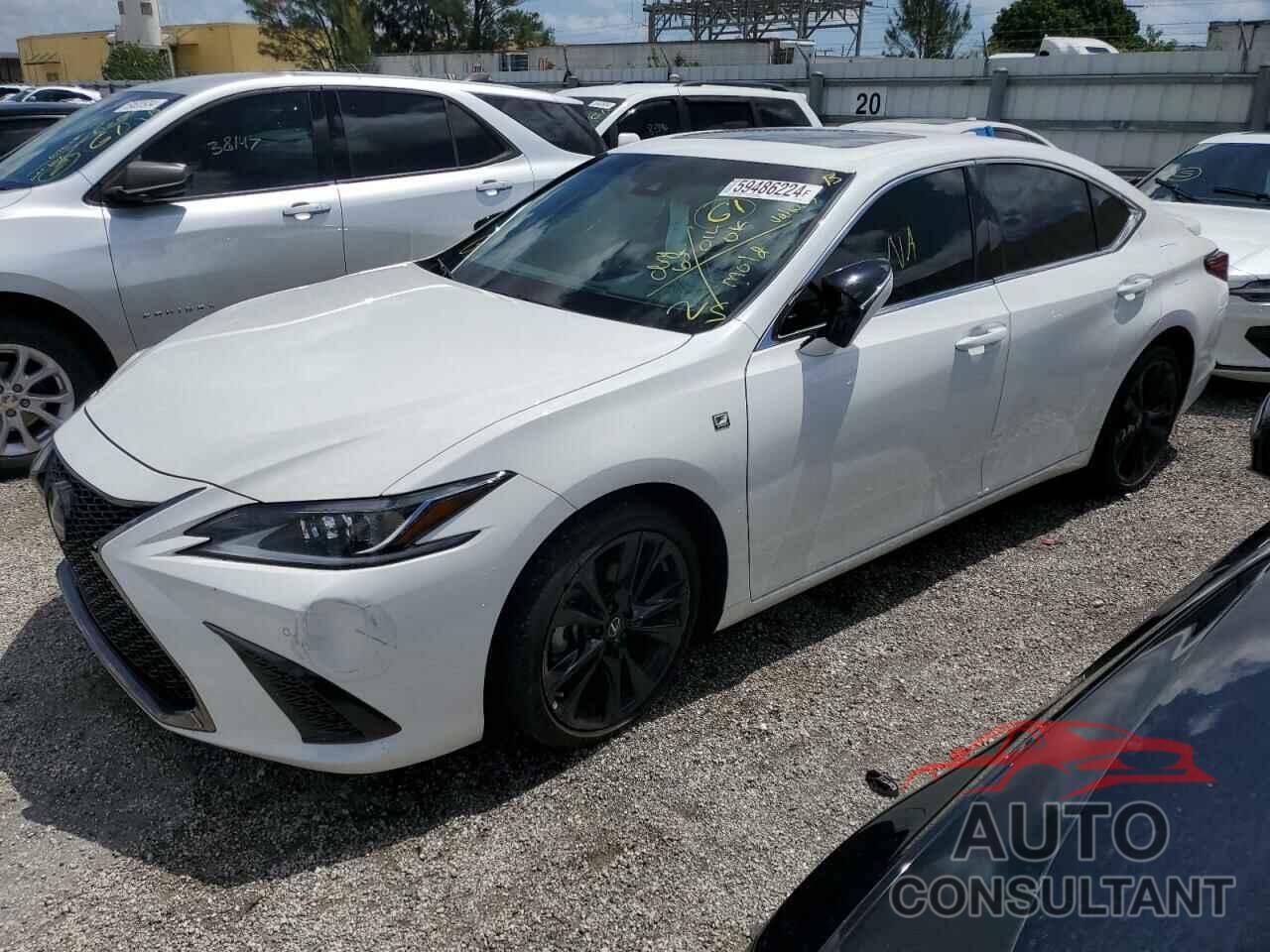 LEXUS ES350 2022 - 58AGZ1B15NU111129