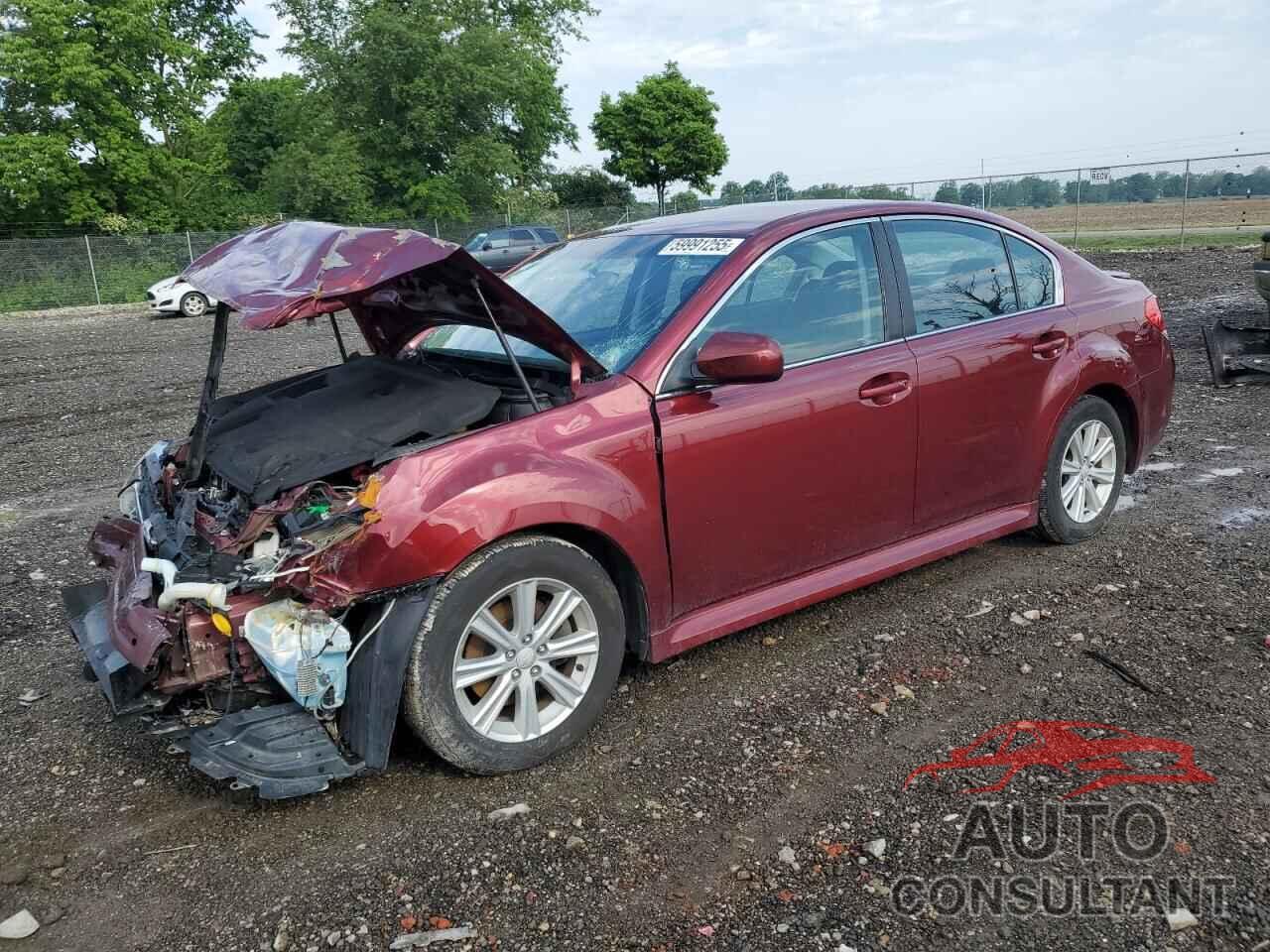 SUBARU LEGACY 2011 - 4S3BMCC62B3253790