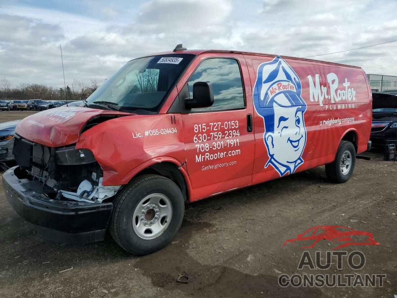 CHEVROLET EXPRESS 2019 - 1GCZGHFG7K1308611