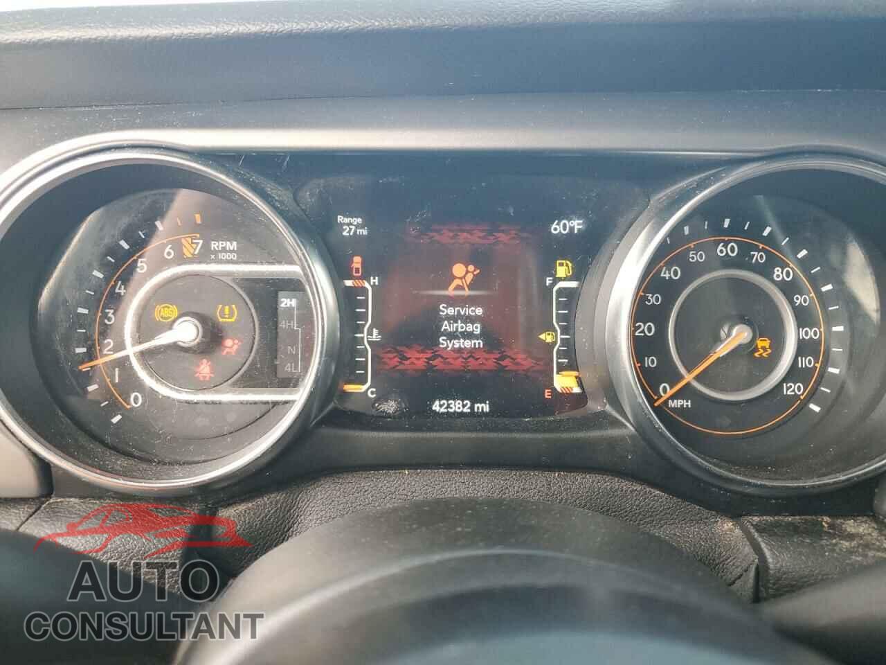 JEEP GLADIATOR 2021 - 1C6HJTAGXML587056