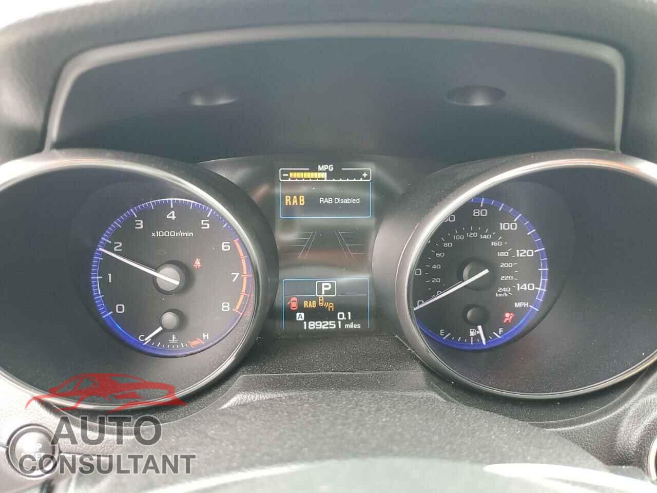 SUBARU OUTBACK 2017 - 4S4BSANC9H3351586