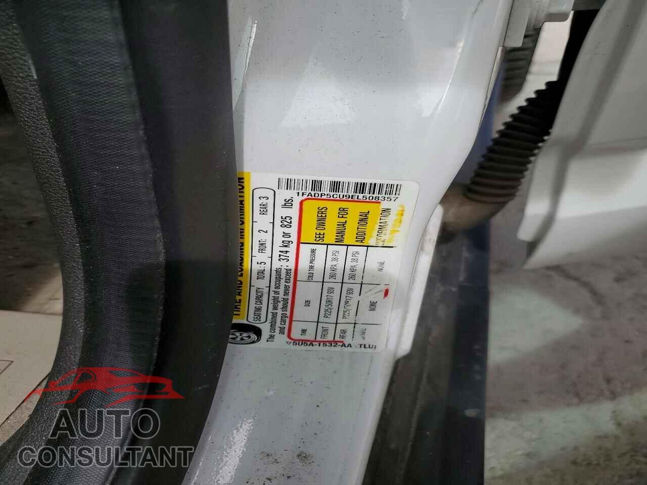 FORD CMAX 2014 - 1FADP5CU9EL508357