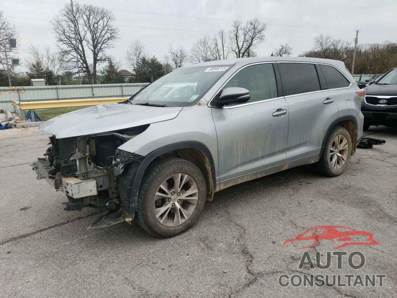 TOYOTA HIGHLANDER 2015 - 5TDBKRFHXFS078473
