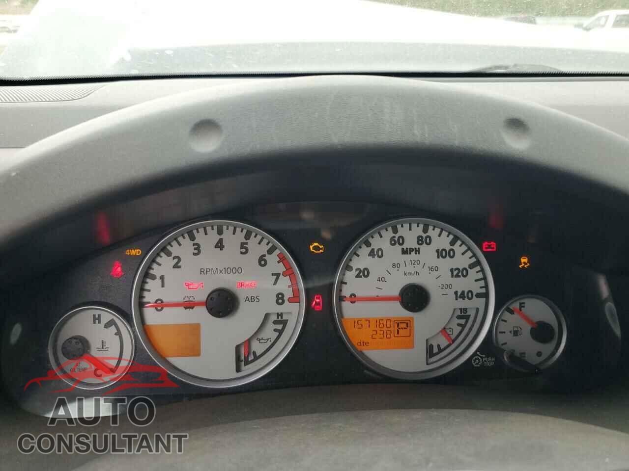 NISSAN FRONTIER 2012 - 1N6AD0EVXCC415470