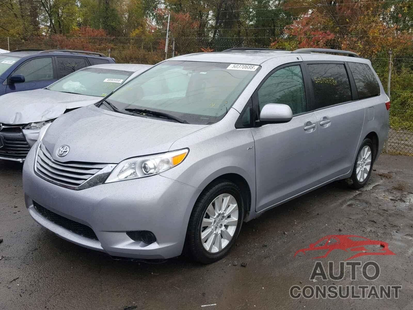 TOYOTA SIENNA LE 2016 - 5TDJK3DC3GS128678