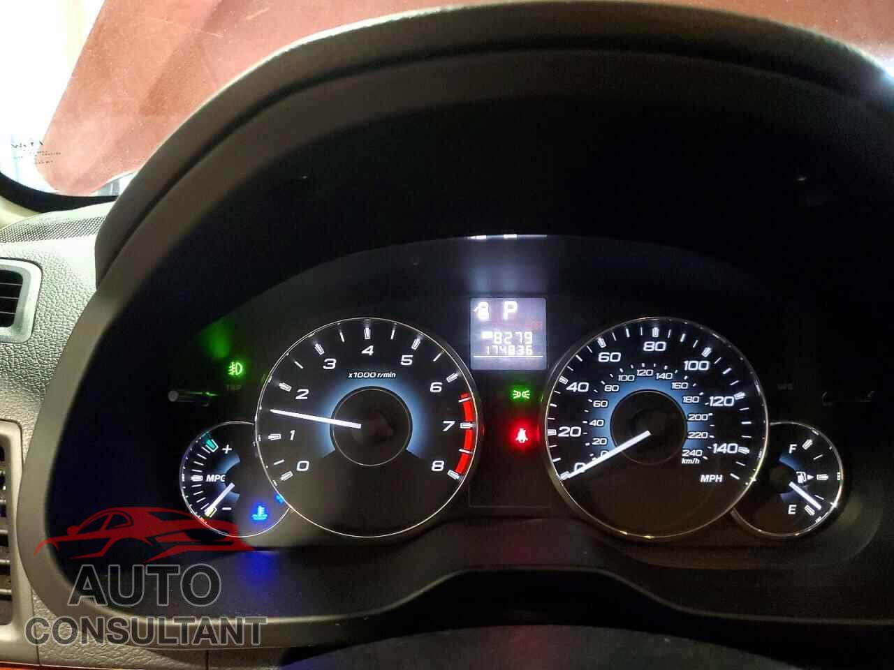 SUBARU OUTBACK 2012 - 4S4BRCKC4C3269740