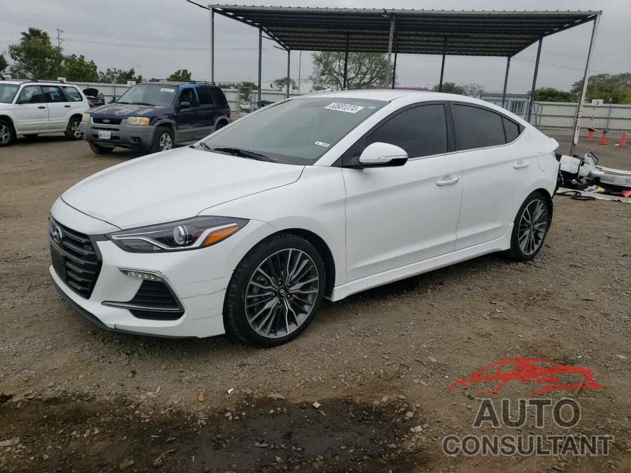 HYUNDAI ELANTRA 2017 - KMHD04LB7HU343586