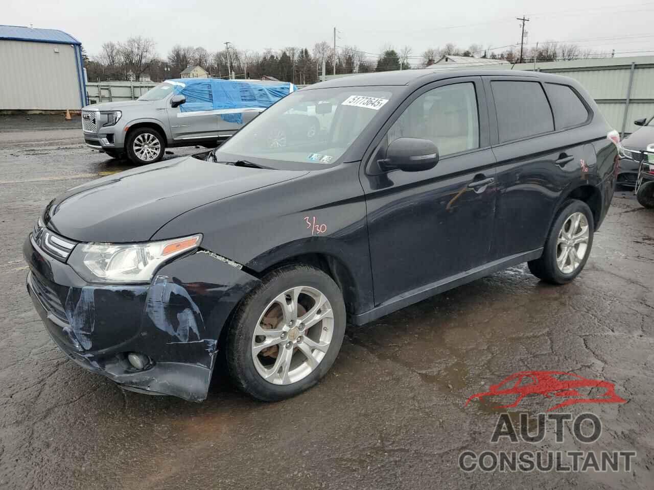 MITSUBISHI OUTLANDER 2014 - JA4AZ3A33EZ014198