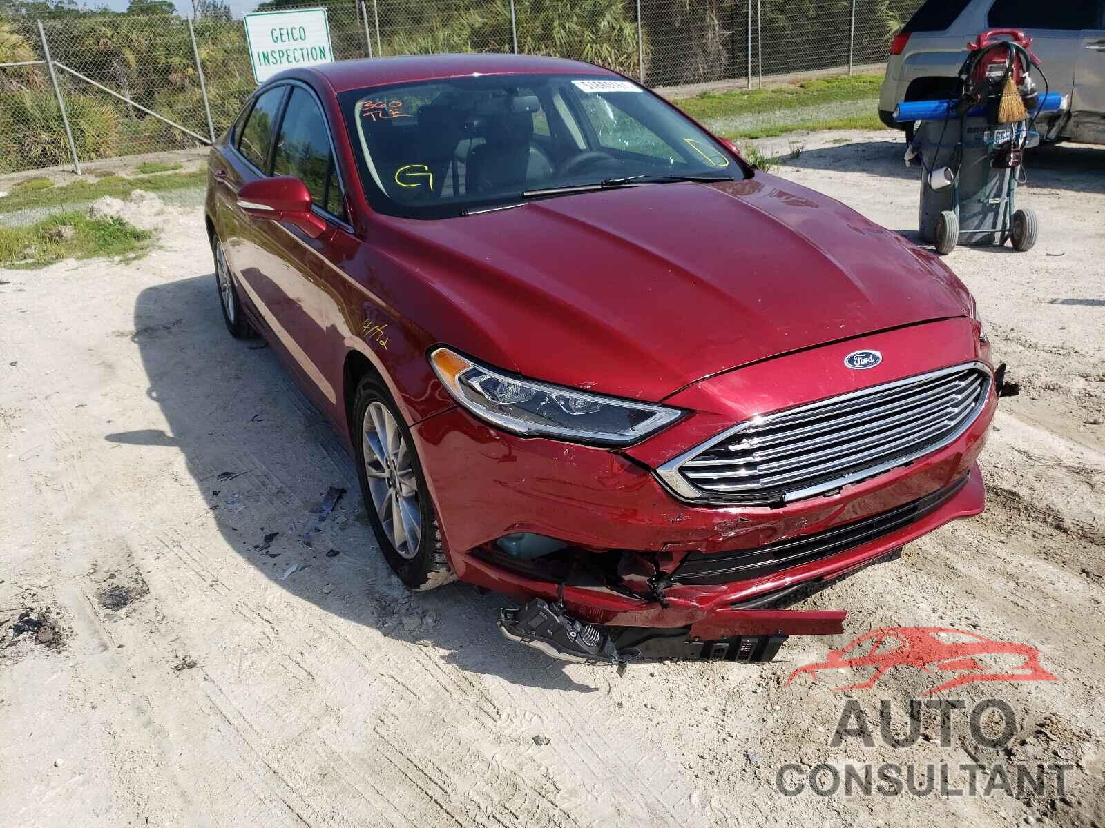 FORD FUSION 2017 - 3FA6P0HD6HR412051