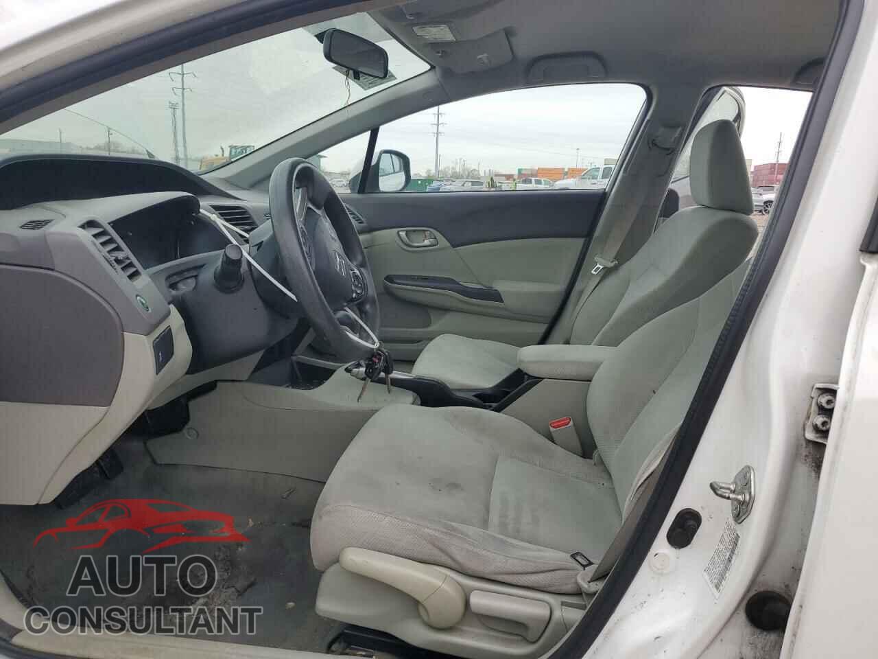 HONDA CIVIC 2012 - 19XFB2F50CE096016
