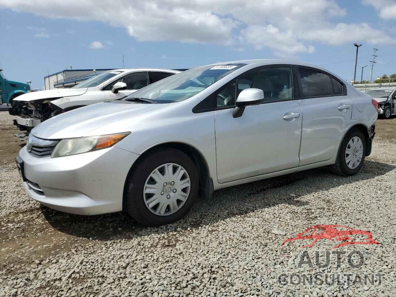 HONDA CIVIC 2012 - 2HGFB2F54CH602694