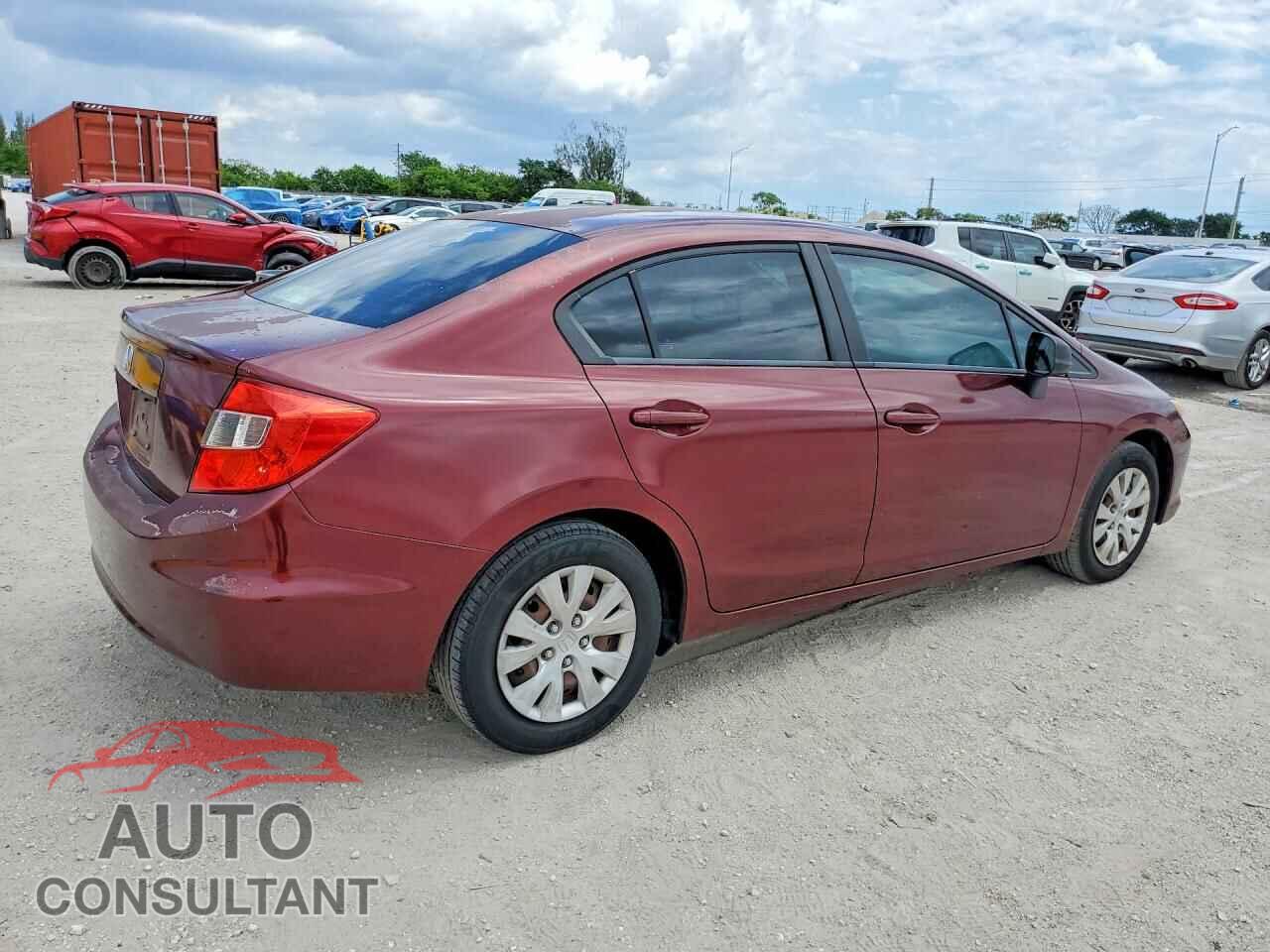 HONDA CIVIC 2012 - 2HGFB2F5XCH558538