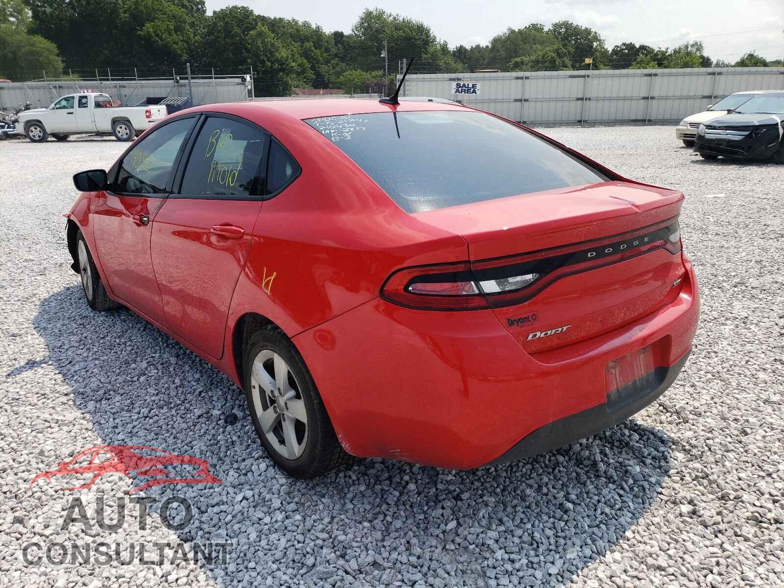 DODGE DART 2016 - 1C3CDFBB1GD652877