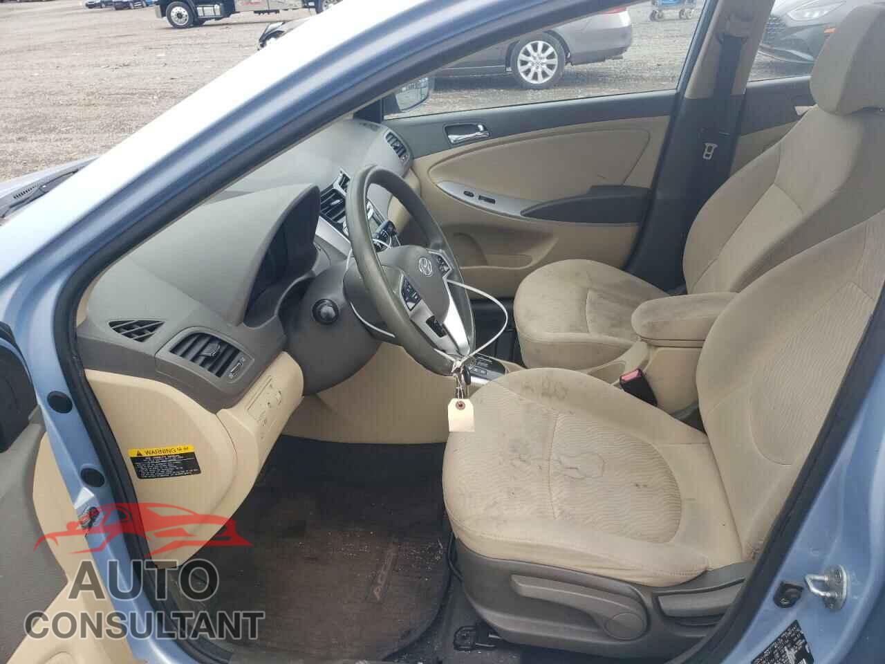 HYUNDAI ACCENT 2012 - KMHCU4AE2CU185101