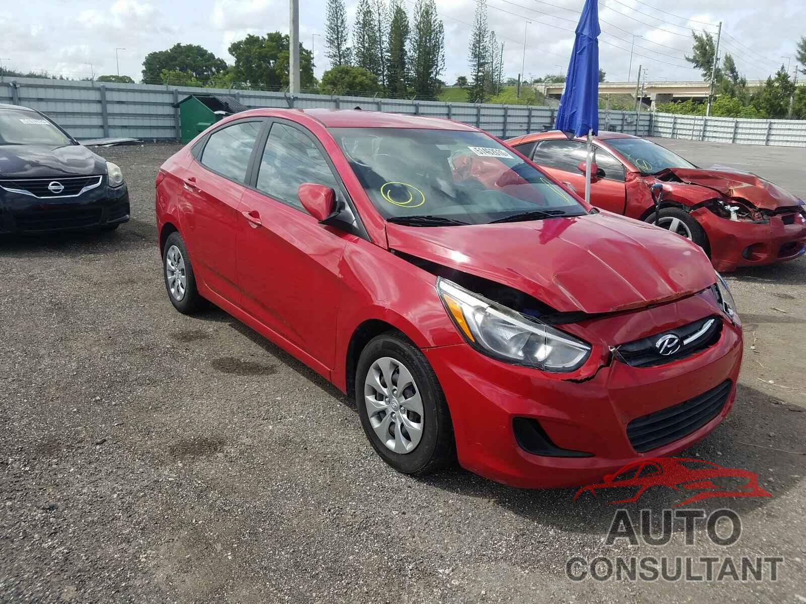HYUNDAI ACCENT 2017 - KMHCT4AE9HU213955