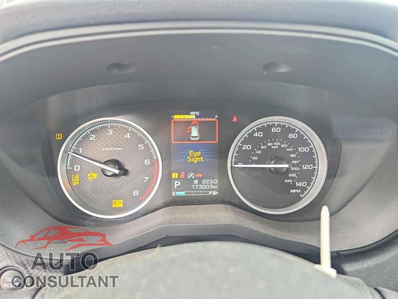 SUBARU FORESTER 2019 - JF2SKAGC1KH456085