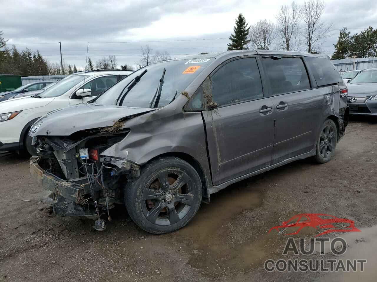 TOYOTA SIENNA 2011 - 5TDXK3DC7BS148659