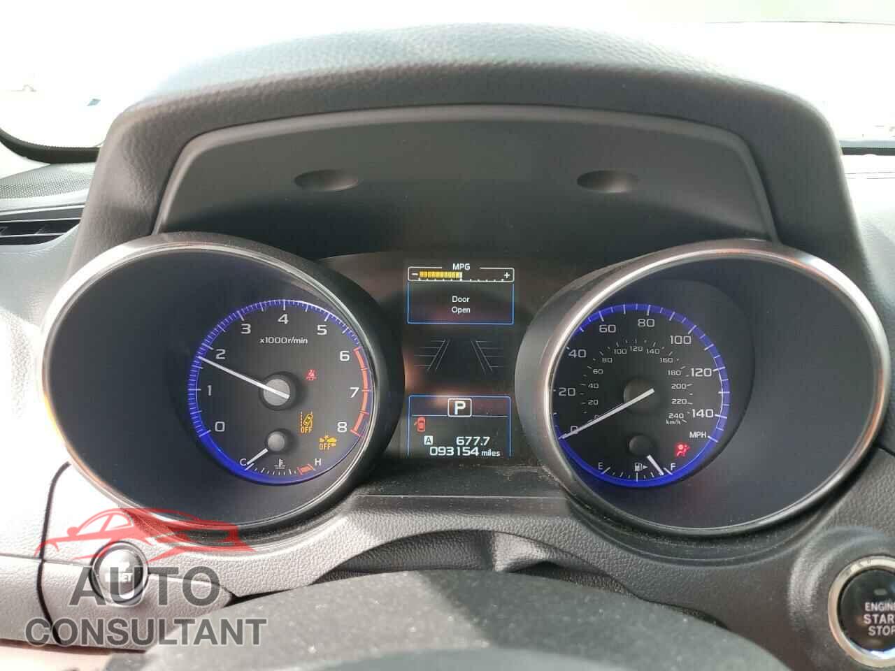 SUBARU OUTBACK 2016 - 4S4BSANC3G3358113