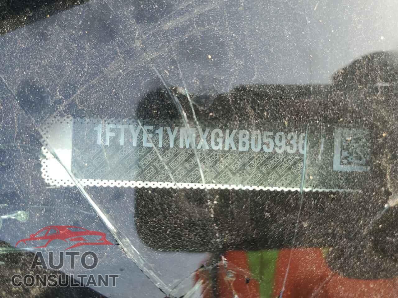 FORD TRANSIT 2016 - 1FTYE1YMXGKB05936