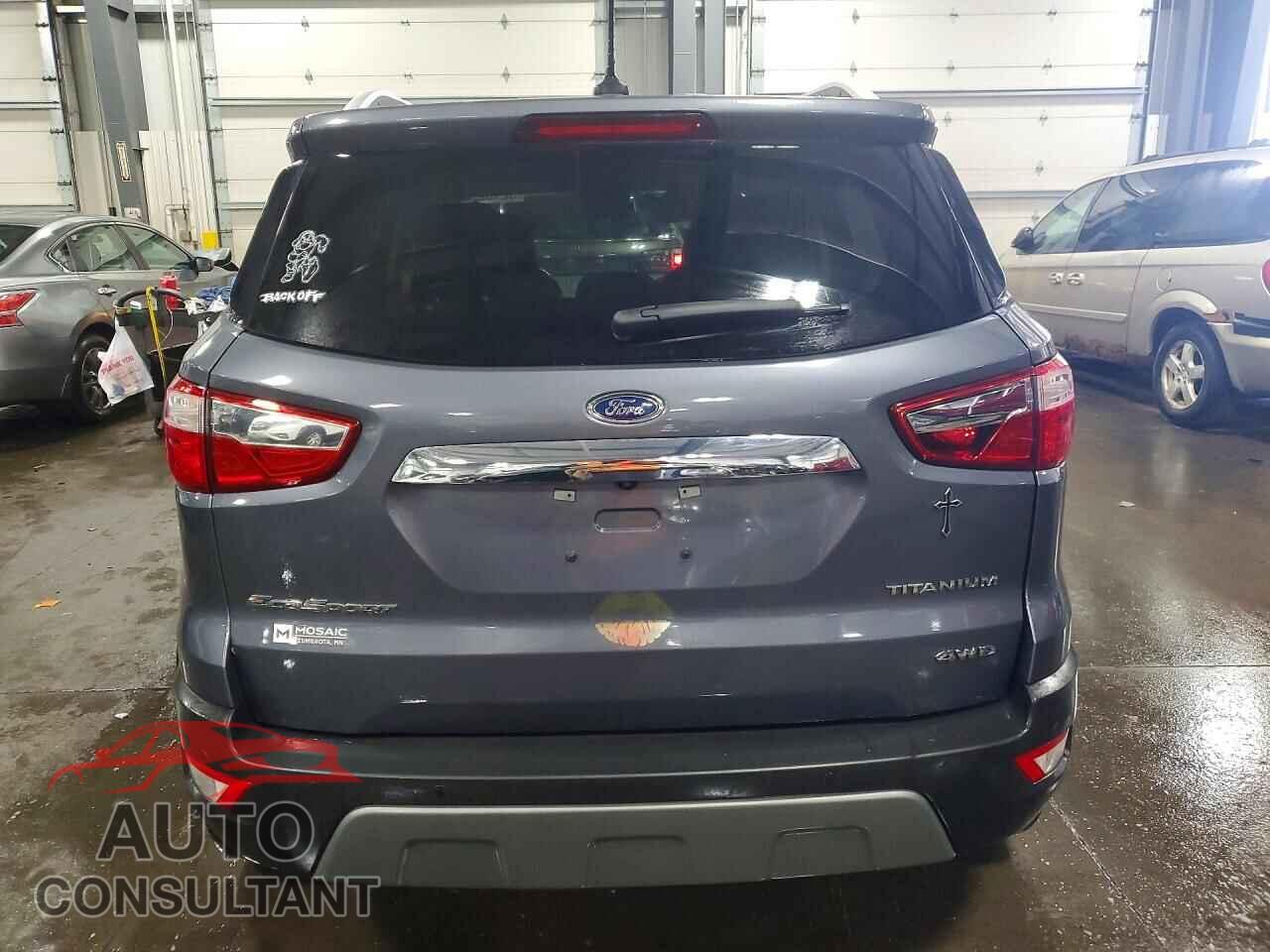 FORD ECOSPORT 2020 - MAJ6S3KL9LC384057
