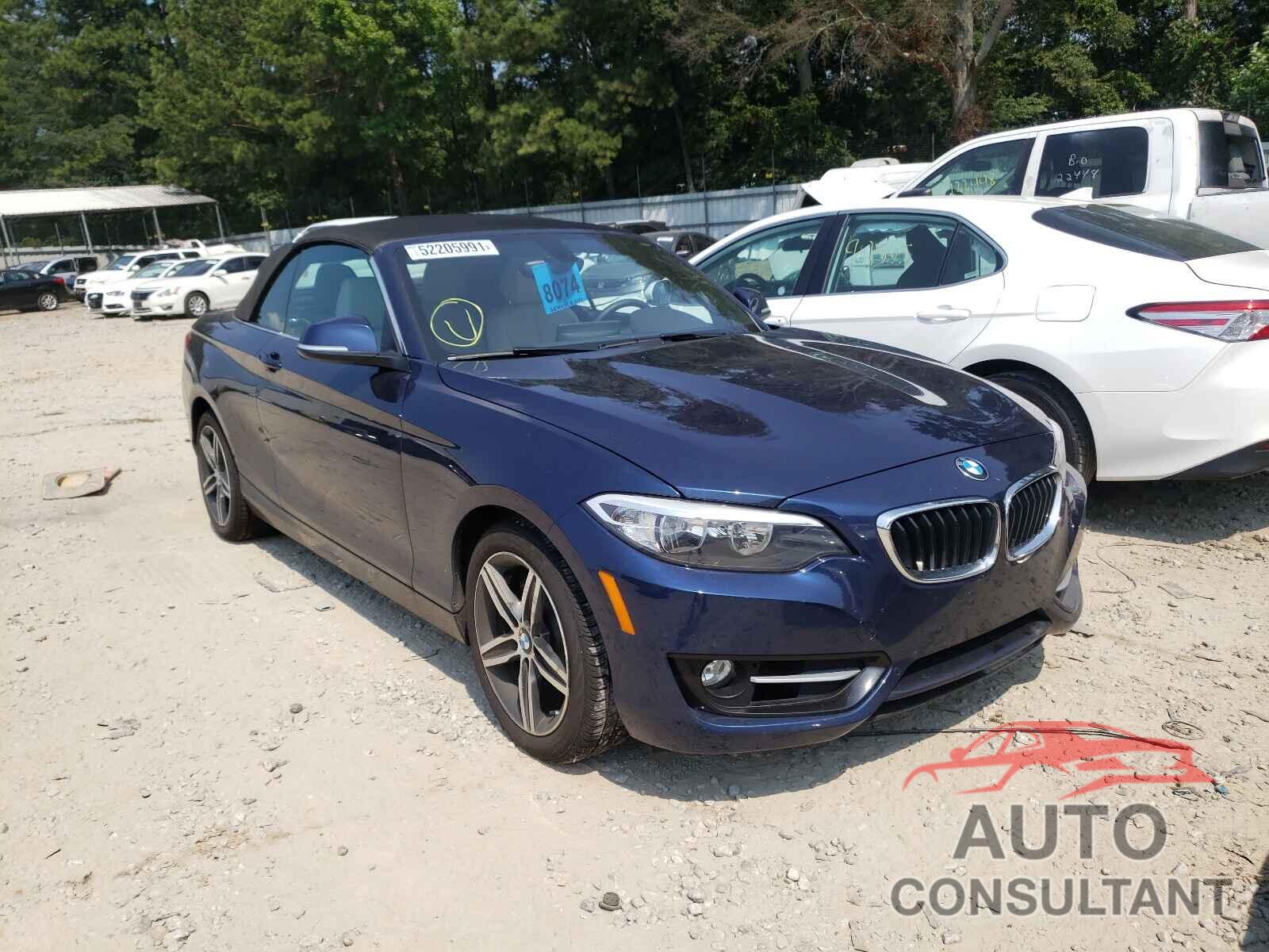 BMW 2 SERIES 2017 - WBA2K9C36HV950419