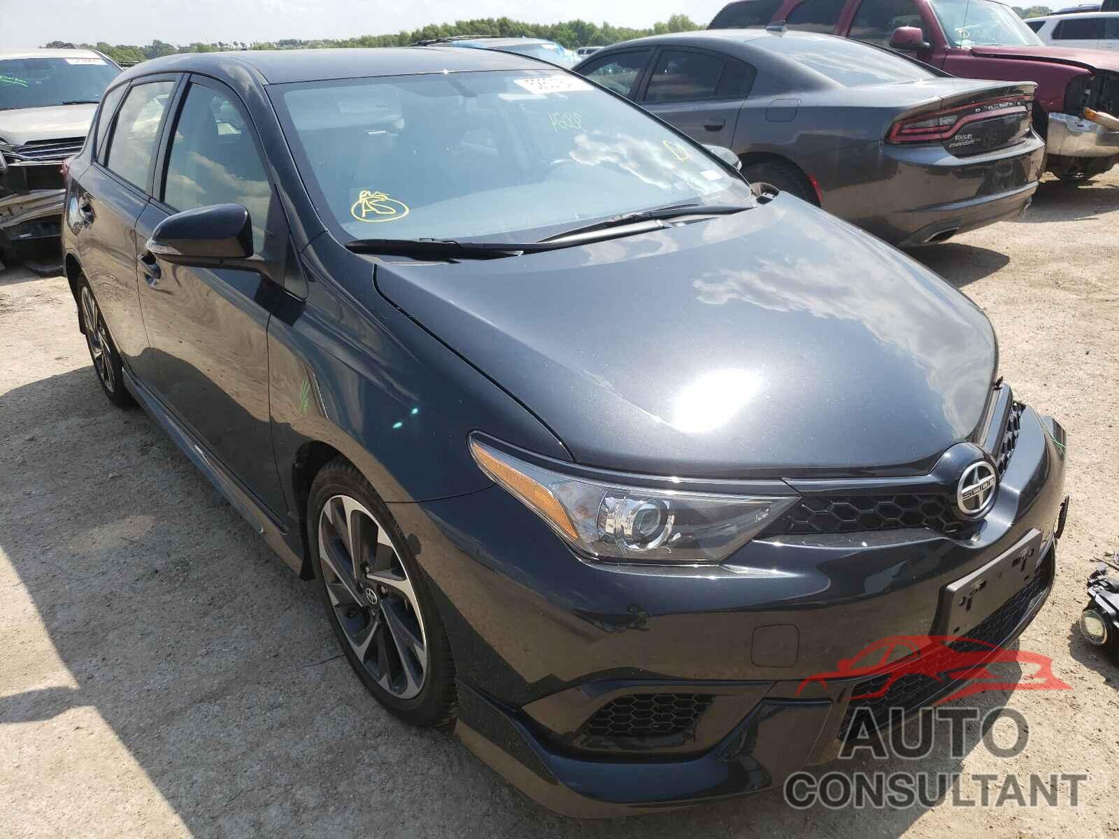 TOYOTA SCION 2016 - JTNKARJE9GJ522906