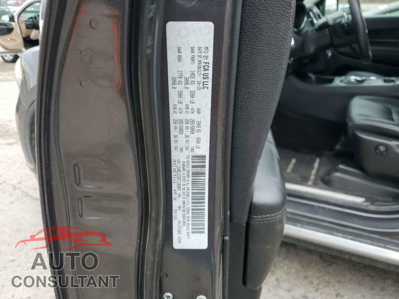 DODGE DURANGO 2015 - 1C4RDJDG9FC186847