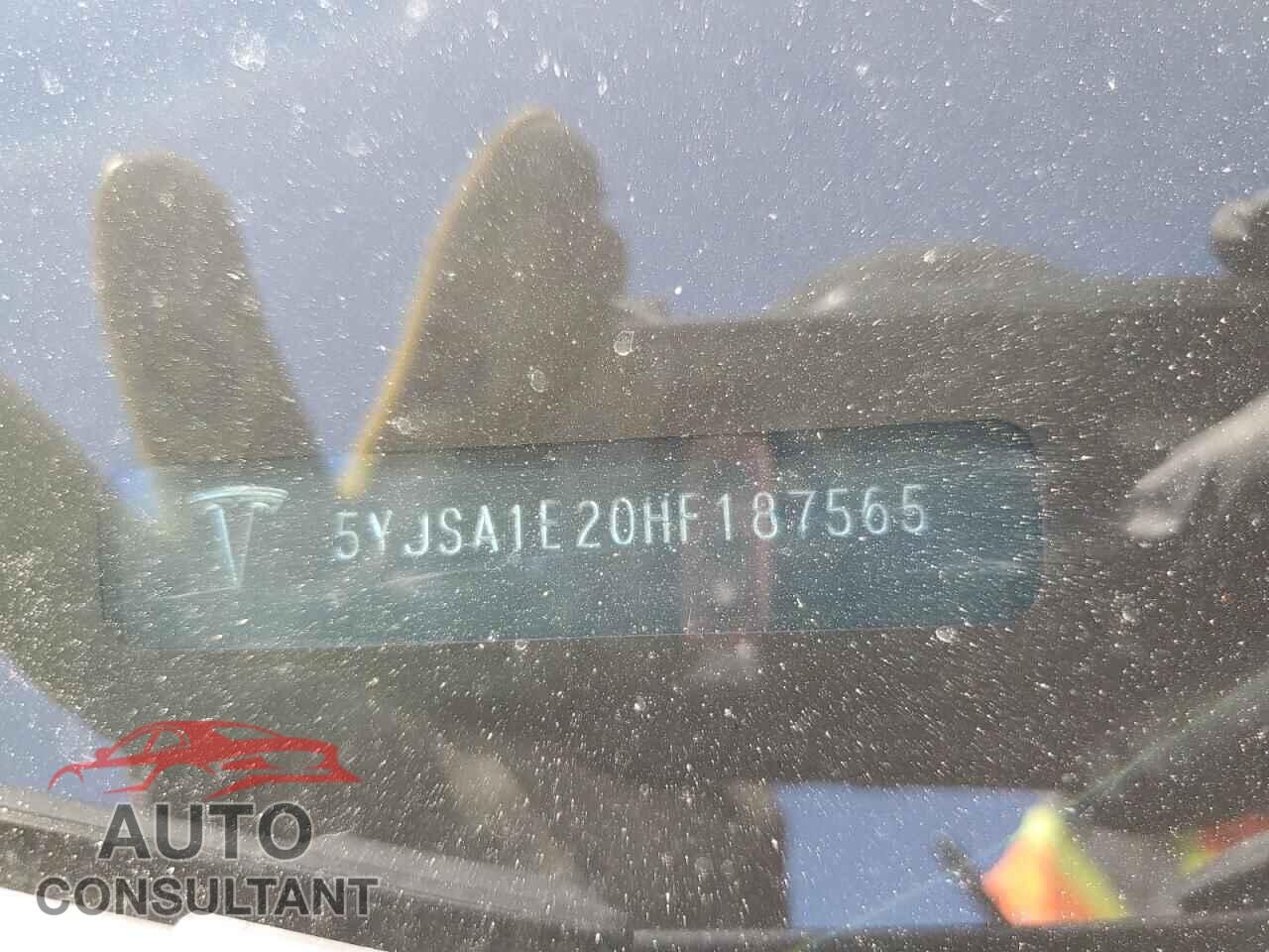 TESLA MODEL S 2017 - 5YJSA1E20HF187565