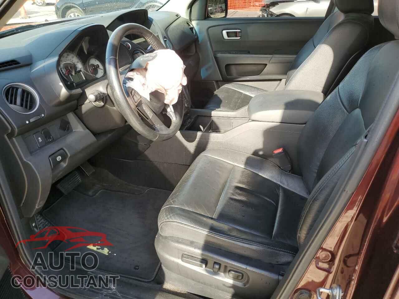 HONDA PILOT 2012 - 5FNYF4H7XCB014245