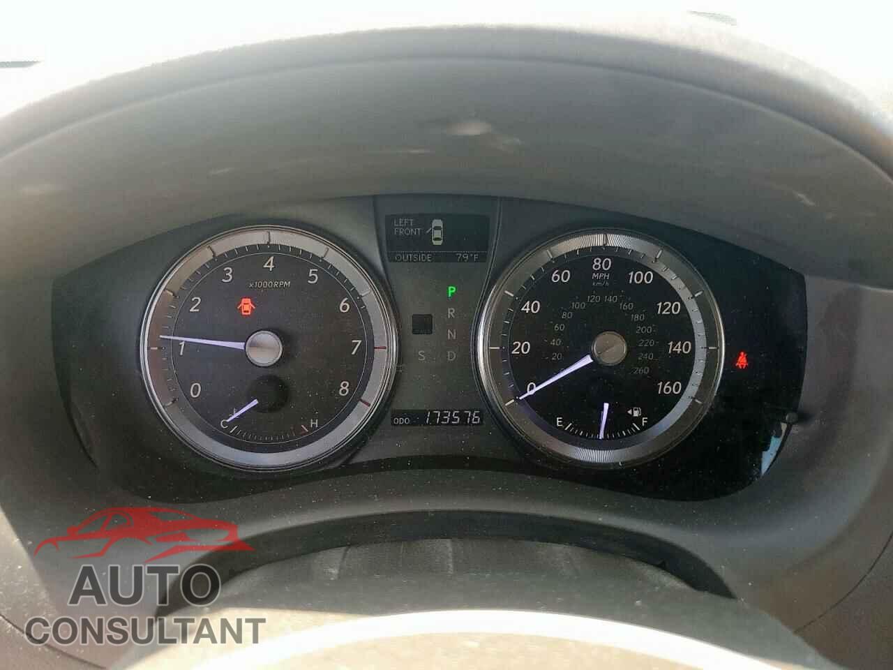 LEXUS ES350 2012 - JTHBK1EG5C2506042